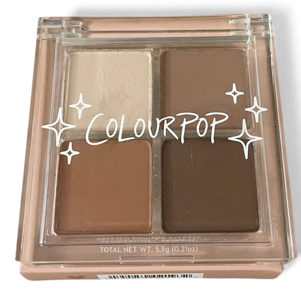 ColourPop Free to Be Pressed Powder Shadow Quad